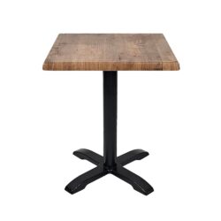 Terassipöytä 60x60 cm puisella kannella ravintolaan, kahvilaan ja hotelliin