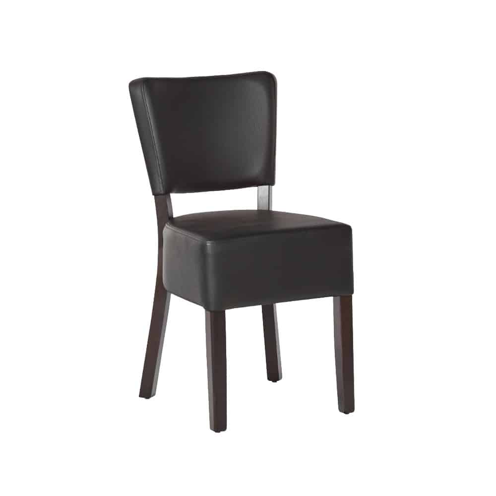 Vanessa ravintolatuoli, musta