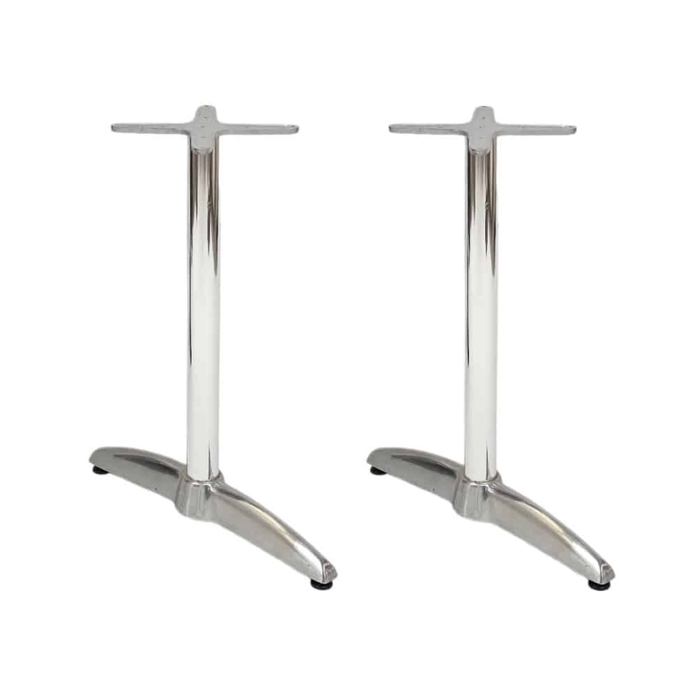 Alu Twin pöydänjalka, alumiini