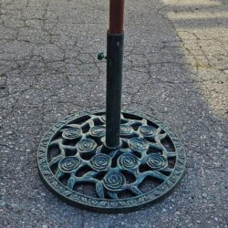 Aurinkovarjon jalka metalli (1)