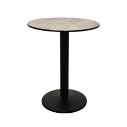 HPL Compact pyöreä pöytä 59 cm, Grey Stone ravintolaan, kahvilaan tai terassille