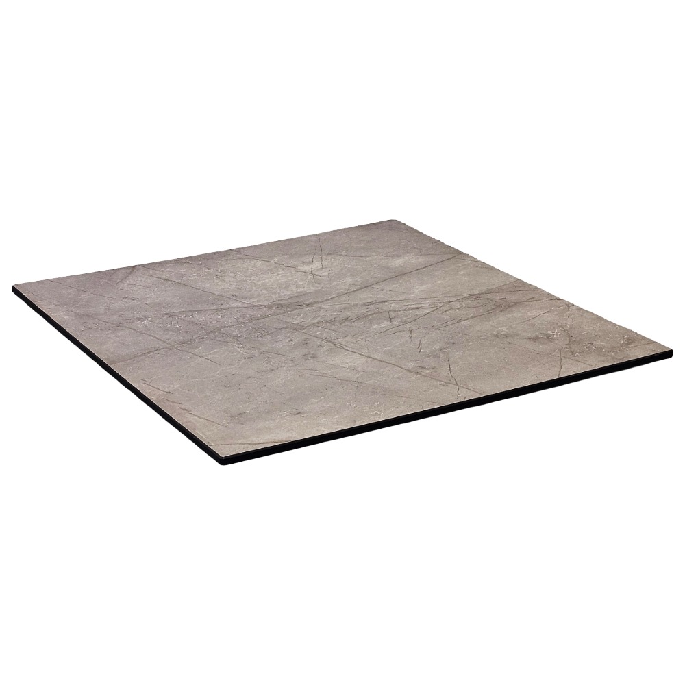 HPL Compact pöytälevy 69x69, Grey Stone