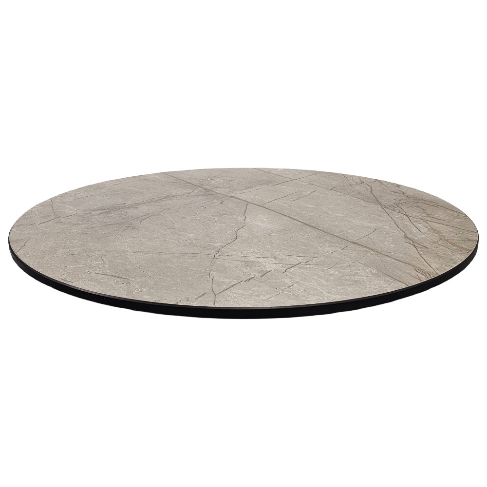 HPL Compact pyöreä pöytälevy Ø59, Grey Stone