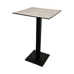 HPL Compact baaripöytä 69x69 cm, Grey Stone ravintolaan, baariin, kahvilaan ja terassille