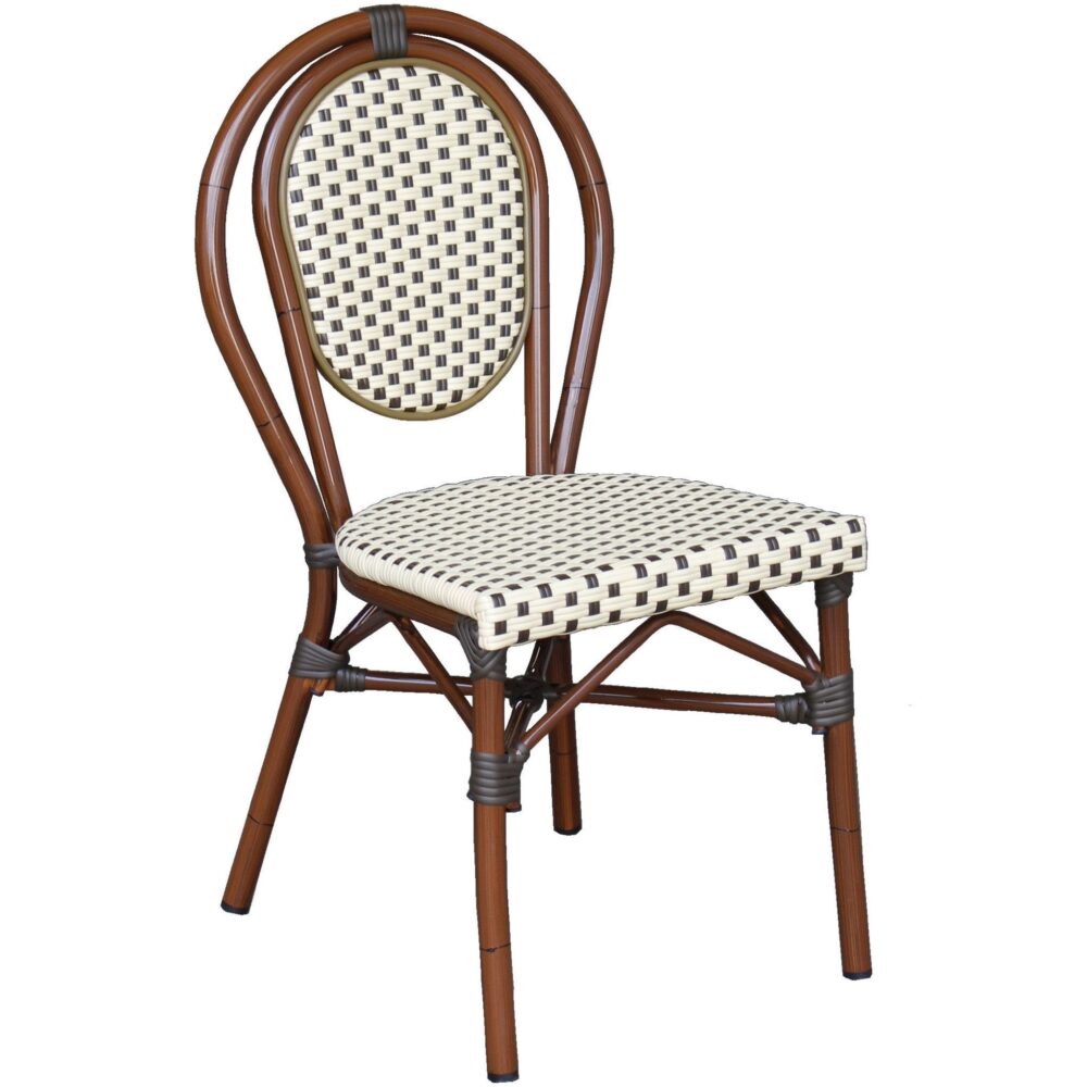 Paris terassituoli, ruskea/beige