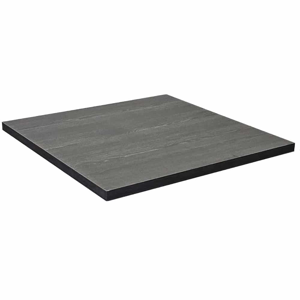 Pöydänkansi ravintolaan 69x69, laminaatti, tummanharmaa