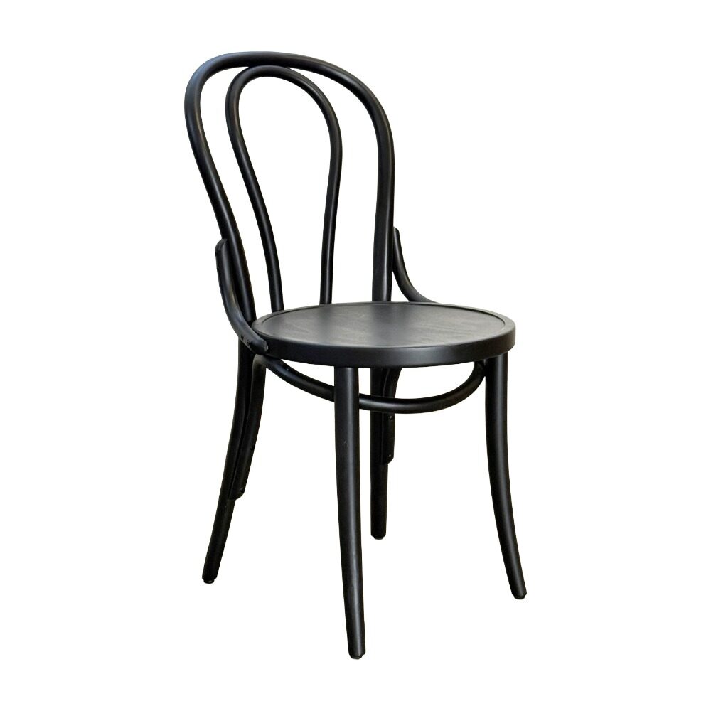 Wieneläis Bistrotuoli musta ammattikäyttöön