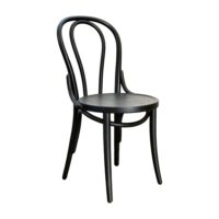 Wieneläis Bistrotuoli musta ammattikäyttöön
