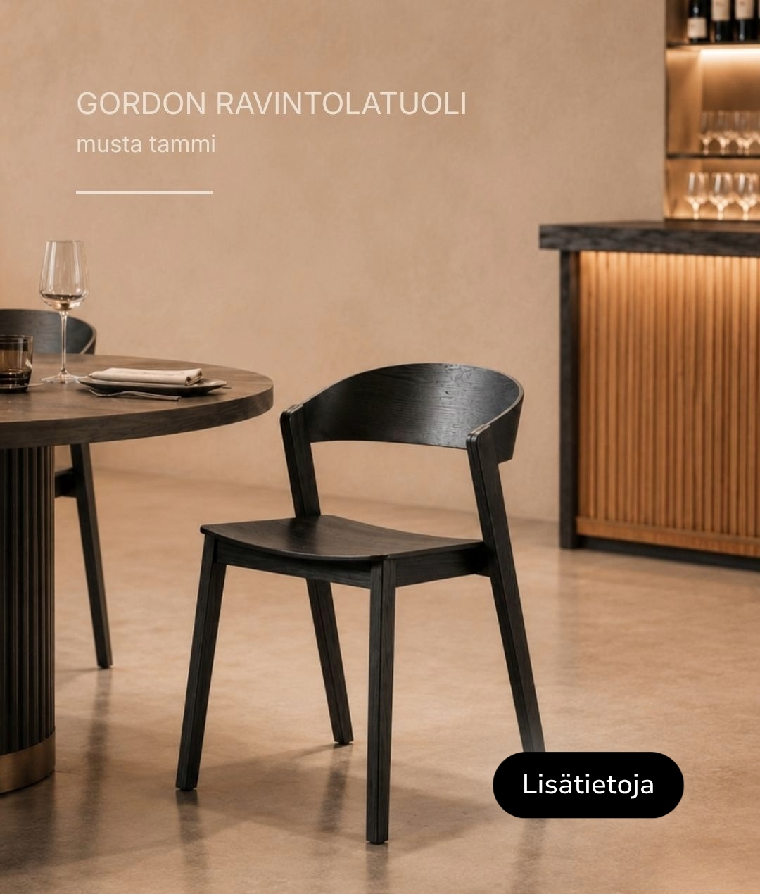 Gordon ravintolatuoli