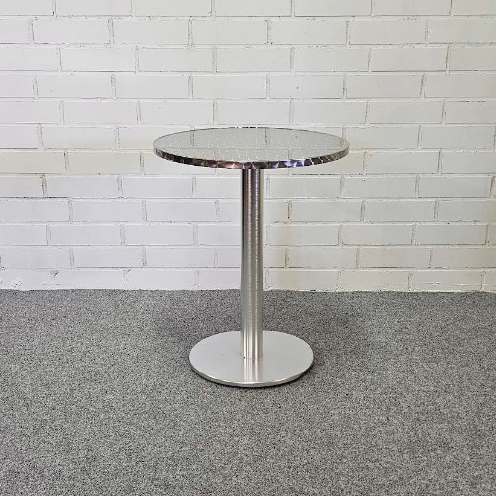 Inox kahvilapöytä Ø60 cm