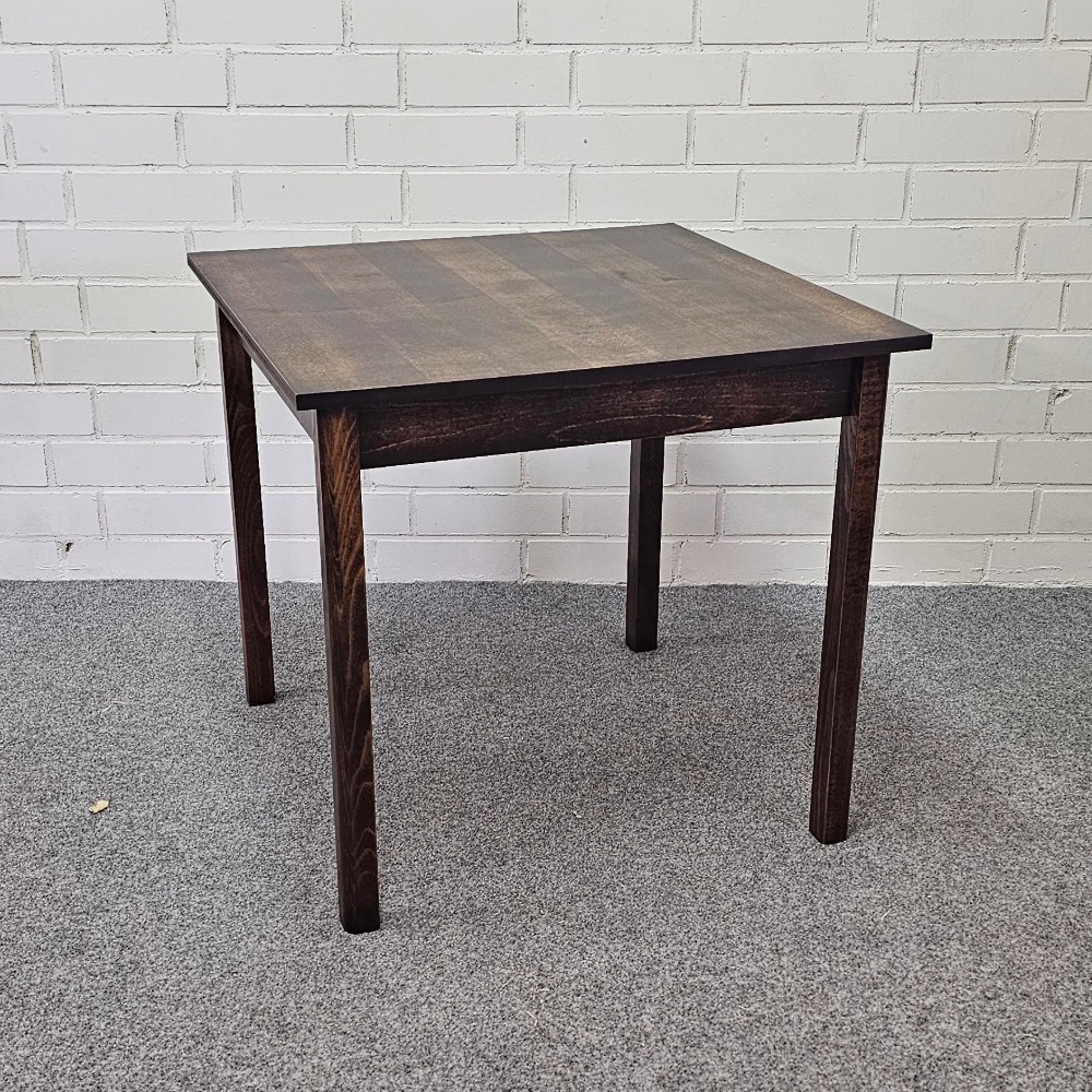 TON 421 Vintage ravintolapöytä 80x80, pähkinä
