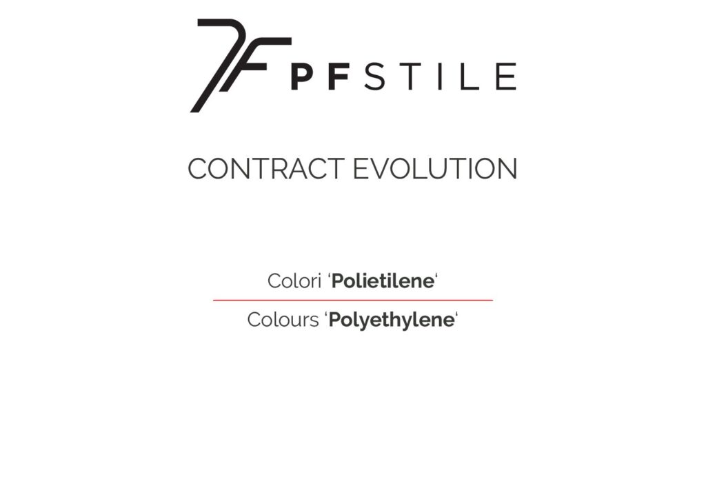 Colours Polyethylene, ensimmäinen sivu