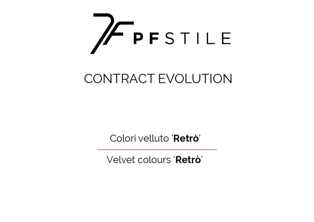 Velvet colours Retrò, ensimmäinen sivu